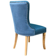 New Oak Hug Chair - Blue