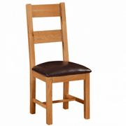 Somerset Oak Ladder Back Chair