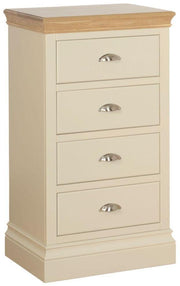 Lundy Painted 4 Drawer Wellington Chest Of Drawers