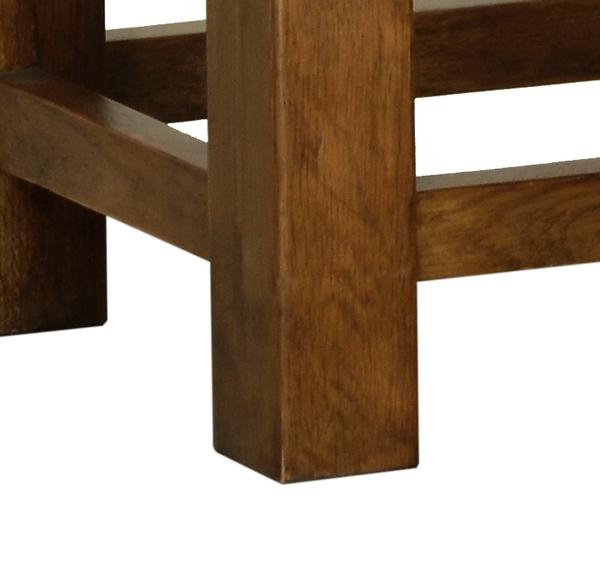 Rustic Oak Side Table