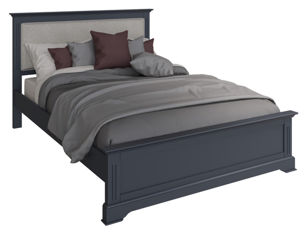 Somerton Midnight Grey Bed Frame