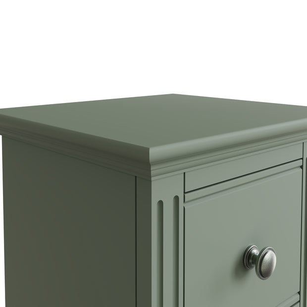 Somerton Cactus Green Small Bedside Cabinet
