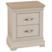 Cobble 2 Drawer Bedside Table - Stylish Nightstand