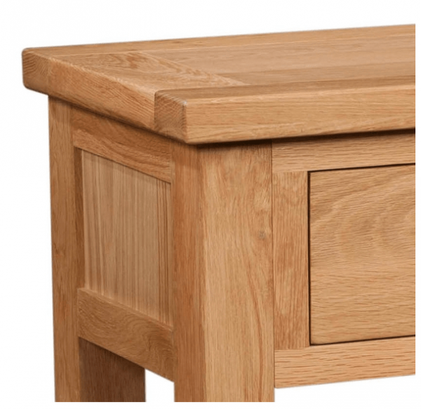 Dorset Oak Side Table with Drawer