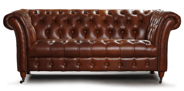 Chester Club 2 Seater Sofa - Oliato Leather