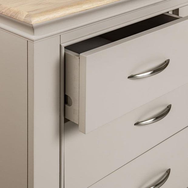 Cobble 3 Over 4 Combination Chest Of Drawers - Ample Storage
