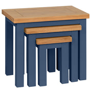 Dorset Electric Blue Nest Of Tables