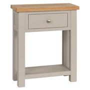 Dorset Moon Grey Console Table with 1 Drawer