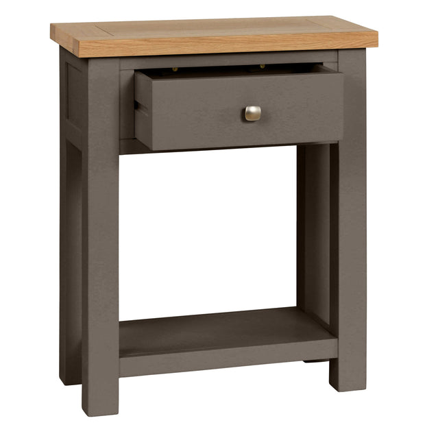 Dorset Slate Console Table with 1 Drawer