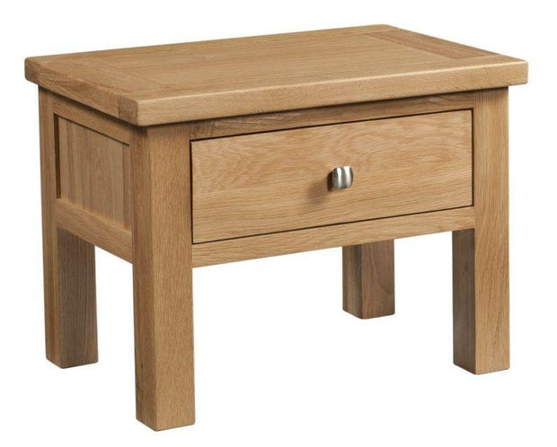 Dorset Oak Side Table with Drawer