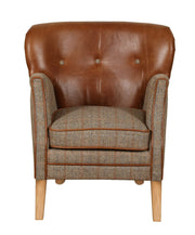 Elston Chair - Hunting Lodge Harris Tweed