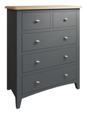 Ludlow Grey 2 Over 3 Chest Of Drawers