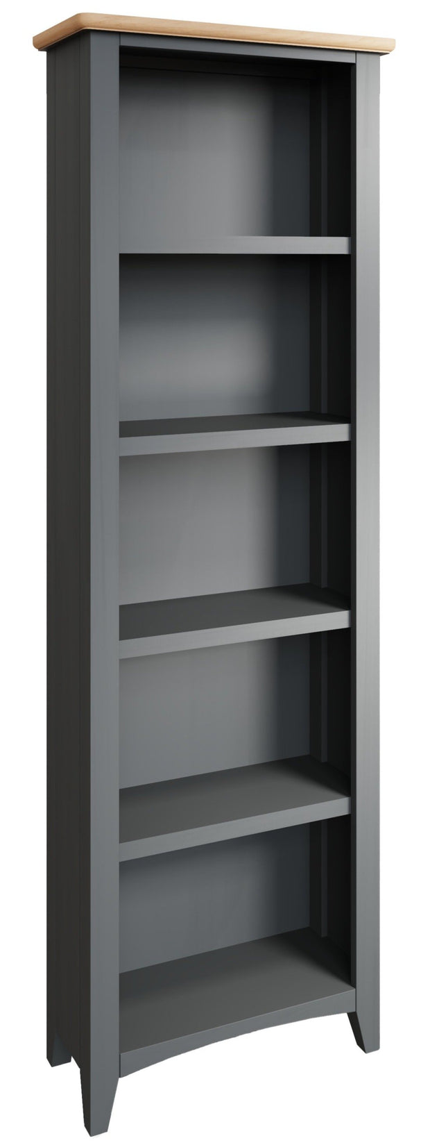 Ludlow Grey Large Bookcase