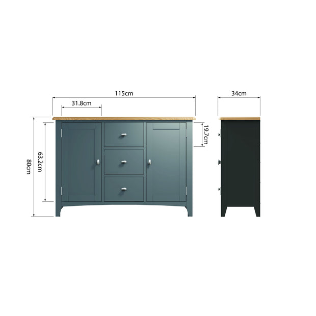 Ludlow Grey Large Sideboard