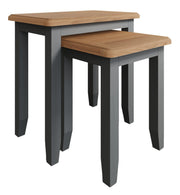 Ludlow Grey Nest Of 2 Tables