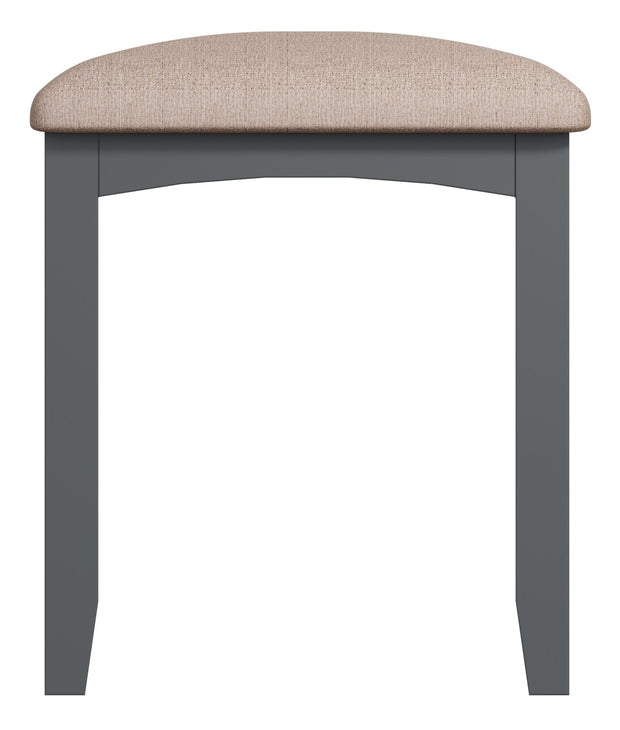 Ludlow Grey Dressing Table Stool