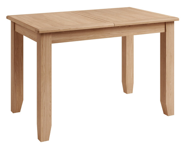 Ludlow Light Finish 1.2m Butterfly Extending Dining Table