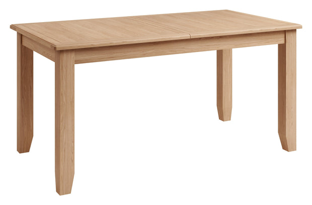 Ludlow Light Finish 1.6m Butterfly Extending Dining Table