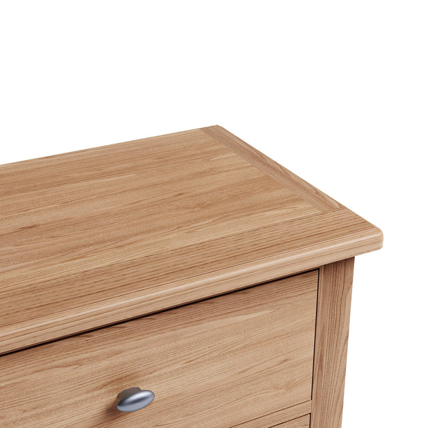 Ludlow Light Finish 6 Drawer Chest Of Drawers