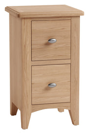 Ludlow Light Finish Small Bedside Table