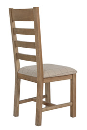 Hereford Slatted Dining Chair (Natural Check)