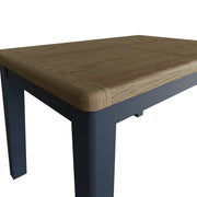 Hereford Dark Blue 1.3m-1.8m Extending Dining Table