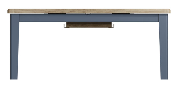 Hereford Dark Blue 1.8m-2.3m Extending Dining Table