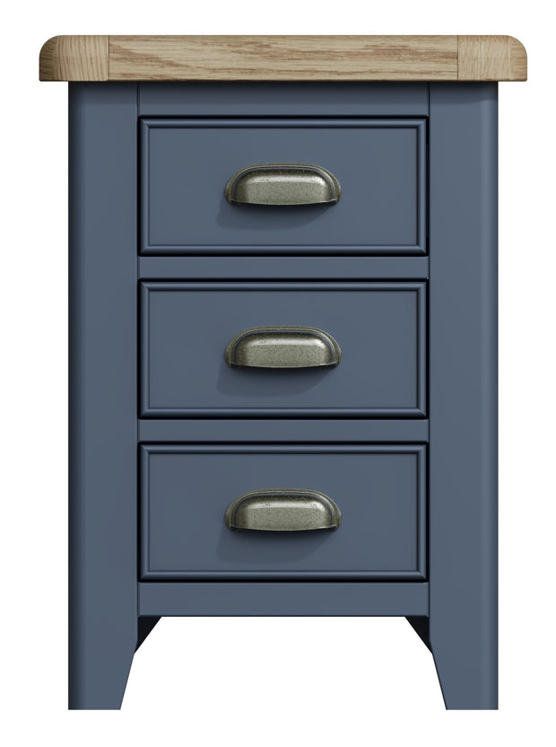 Hereford Dark Blue Bedside Cabinet