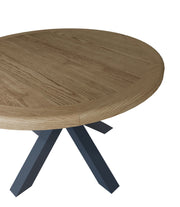 Hereford Dark Blue Small Round Table