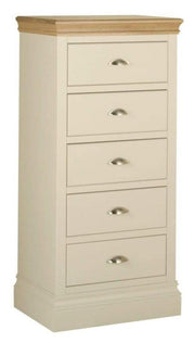 Lundy Painted 5 Drawer Wellington Chest Of Drawers