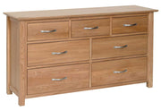 New Oak 3 Over 4 Chest Of Drawers