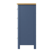 Ludlow Blue 2 Over 3 Chest of Drawers