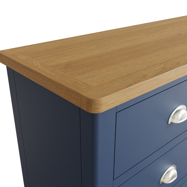 Ludlow Blue 6 Drawer Chest of Drawers