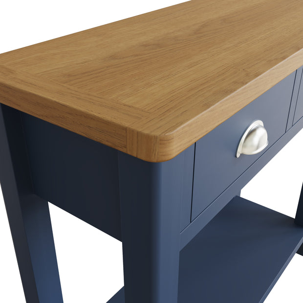 Ludlow Blue Console Table