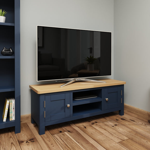 Ludlow Blue Large TV Unit