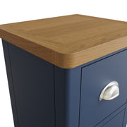 Ludlow Blue Small Bedside Table
