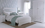 Swindon White Large Bedside Cabinet