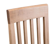 Collington Slat Back Dining Chair (Fabric Seat)