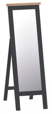 Kingstone Charcoal Cheval Mirror