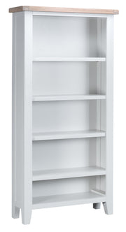Kingstone White Large Bookcase