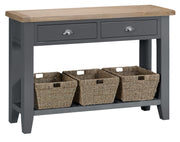 Kingstone Charcoal Console Table - Various Sizes