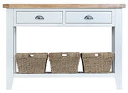 Kingstone White Console Table - Various Sizes