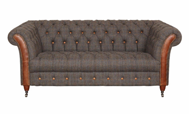 Chester Club 2 Seater Sofa - Moreland Harris Tweed