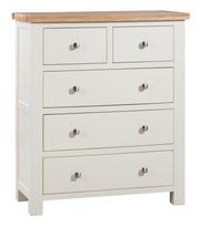 Dorset Painted Oak Chest Of Drawers 2 + 3
